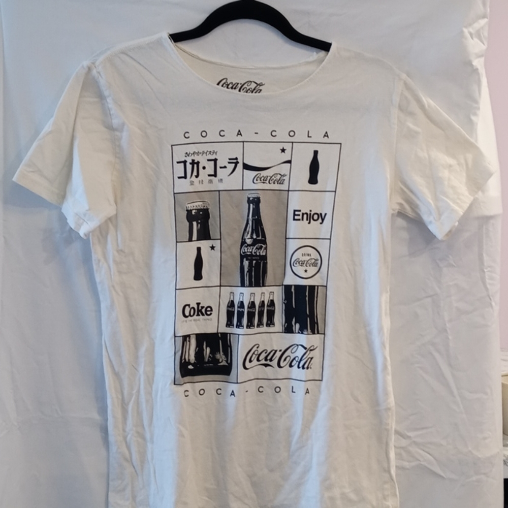 Coca Cola Cream Shirt.